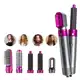 5 Em 1 Escova Secador De Cabelo Pente Modelador De Ar Quente Profissional 110v/220v em oferta