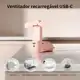 JISULIFE 3 em 1 Mini Ventilador Portátil Dobrável 46 Horas Duração 4500mAh com Lanterna (Life8 PLus) em oferta