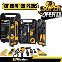 Imagem da promoção Kit de Ferramentas com 129 peças + Maleta - Fasterr