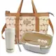 Conjunto Bolsa Térmica com Pote Marmita Ecológica e Copo com tampa de 300ml em oferta