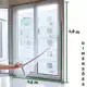 2 Tela Mosquiteiro Para Janela 150x180cm Com Velcro Anti-inseto Autocolante Pernilongo Removível em oferta