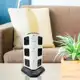 Tomada Elétrica Vertical 4 Saídas Universais 2 Usb 2500w Cor Branco em oferta