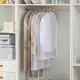 Kit 5 Capa Impermeável Transparente Para Terno Jaqueta Em EVA Com Zíper Anti mofo Organizador Para G em oferta