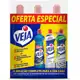 Veja Kit - 1 Limpadores Multiuso Original 500Ml + 1 Limpador Cozinha Desengordurante Limão 500Ml + 1 em oferta
