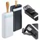 Power Bank Universal de 20.000mAh Carregador Portátil para Android e iOS, Inclui Lanterna Integrada em oferta