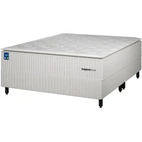 Imagem da promoção Cama Box Queen (Box + Colchão) Plumatex - de Mola Ensacada 71cm de Altura Magnum Maxx