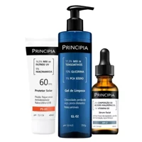 Imagem da promoção Principia kit Primeira rotina skincare c/GL-02 + AH-2 + PS-01