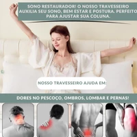 Imagem da promoção Kit 2 Xuxao Travesseiro De Corpo Gigante 1,35m x 40cm Firme Fibra Siliconada Lavável Decoração Luxo