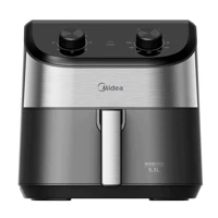 Imagem da promoção Fritadeira Air Fryer 5,5l Widemax Com Interior De Alumínio 1900w Midea - 220V