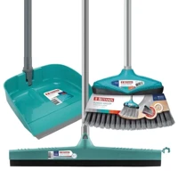 Imagem da promoção Kit Vassoura + Rodo 40cm + Pá Para Lixo Com Cabo Bettanin