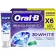Pasta de Dente Oral‑B 3D White Branqueadora 53 ml – 6 Unidades em oferta