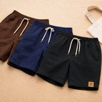 Imagem da promoção 3 Shorts Masculinos em Linho Premium – Modelo Casual Leve para o Dia a Dia