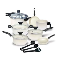 Imagem da promoção Jogo de Panelas Antiaderente Teflon Mônaco 10 Peças Panela de Pressão Fechamento Externo 2.5L