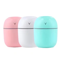 Imagem da promoção Kit 2 Umidificador de Ar Difusor Egg LED 250ml Purificador de Ar Casa Escritório Escola