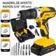 Parafusadeira Furadeira de Impacto 20v Sem Fio Com Maleta Broca e Bits PFV238I Vonder em oferta