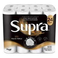 Imagem da promoção Supra Papel Higiênico Folha Tripla 24 Rolos