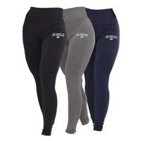 Imagem da promoção Kit 3 Calça Legging Los Angeles Premium Academia Fitness