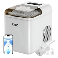 Imagem da promoção Máquina De Gelo 12KG Ice Compact Ice Maker Controle remoto APP+WIFI 6 Minutos Para Fazer Gelo colher