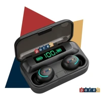 Imagem da Promoção Fone De Ouvido Sem Fio Bluetooth F9-5 Pares Som Imersivo Powerbank Moderno Bateria Longa Duração Aca