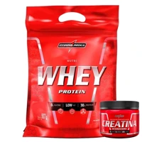 Imagem da promoção Kit Nutri Whey 900g Refil + Creatina 150g - Integralmedica