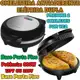 Omeleteira Antiaderente Elétrica Dupla Luz Piloto Acabamento Em Inox Base Porta Fios 127V Ou 220V em oferta