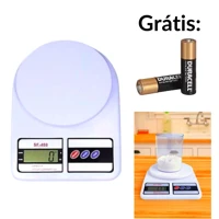 Imagem da promoção Balança de precisão cozinha Digital 10Kg Com pilhas AA