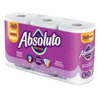 Imagem da promoção Papel Toalha Absoluto Multiuso 360 Folhas Com 3 Unidades