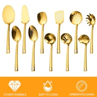 Imagem da promoção 4/11 peças conjunto de utensílios de cozinha banhados a ouro com