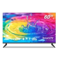 Imagem da Promoção Smart Tv Hq 60" 4k, Hdr Android 11, Design Slim, Processador Quad Core, Espelhamento de Tela