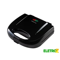 Imagem da promoção Sanduicheira Grill Antiaderente Black 750w 127/220v