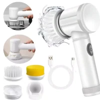 Imagem da promoção Escova Mágica De Limpeza Multifuncional Elétrica Sem Fio 5 Em 1 Ferramentas Limpas