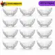 Potes de Vidro Cristal Transparente Jogo de 6 ou 12 Potes Bowl Multiuso Sobremesa Salada Tigela Açuc em oferta