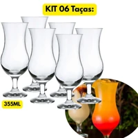 Imagem da promoção Jogo 6 Taça Coquetel Vidro Drink