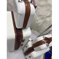 Imagem da promoção Mala＋Frasqueira MALA GRANDE Expansível de viagem 50kg zíper duplo com rodinha REMOVIVEIS 360º