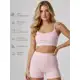 Conjunto Short Legging Top Fitness Feminino Shorts Esportivo para Academia Supremo 50+ vendido em oferta