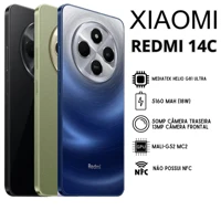 Imagem da promoção Smartphone Xiaomi Redmi 14c 256gb / 128gb Global Original (COM CAPINHA E PELÍCULA DE CORTESIA)