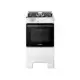 Fogão a Gás Mesa Inox Tampa de Vidro Forno 50L Esmaltec IDEAL Top Branco 4 bocas Bivolt em oferta