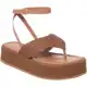 Sandália Feminina Flatform Chinelo Dedinho Confortável Lancellotti em oferta