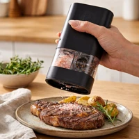 Imagem da promoção Moedor Automático 2 Em 1 Sal E Pimenta Recarregável USB Bateria Durável Triturador De Temperos Elétr