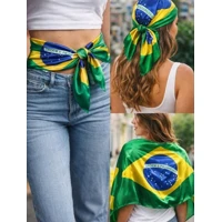 Imagem da promoção Lenço Feminino Estampa Bandeira do Brasil