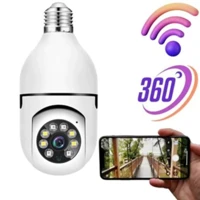 Imagem da promoção Kit  Câmera Segurança Prova D'água Infravermelho Lâmpada Externa 360 Sem Fio Wifi 2.4G - ICSEE YOOS