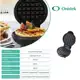 Máquina De Waffle Mini Elétrica Antiaderente 600W Duplo Aquecimento Preta ON-FE407 127V/220V em oferta