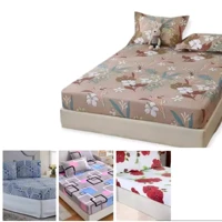 Imagem da promoção Jogos de lençol Queen estampados macios e elegantes