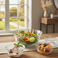 Imagem da promoção Conjunto de Bowls de Vidro Konia – 7 Peças