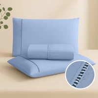 Imagem da promoção Jogo de Cama 400 Fios Percal Flex Ultra Macio Lençol c/ Elástico + Fronha c/ Ponto Palito