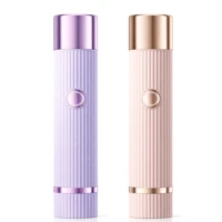 Imagem da promoção Aparador de Pelos Feminino 2 em 1 Depilador Facial Portátil Recarregável USB Sem Dor