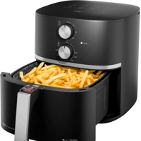 Imagem da promoção WAP Fritadeira Elétrica Air Fryer GRAND WAFG2S 5,2L Temperatura Ajustável, Revestimento Antiaderente