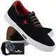 Kit Sapatênis Lona com Relógio e Carteira Masculino Casual - Polo Joy (Várias Cores) em oferta