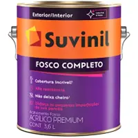 Tinta Suvinil acrilico fosco completo 3,6L - Branco Neve em oferta na Amazon