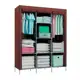 Guarda Roupa Dobrável Organizador De Roupa Café 88130b - Donnato em oferta